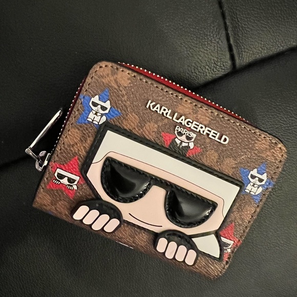 Cute Karl Lagerfeld back pack purse main image 9